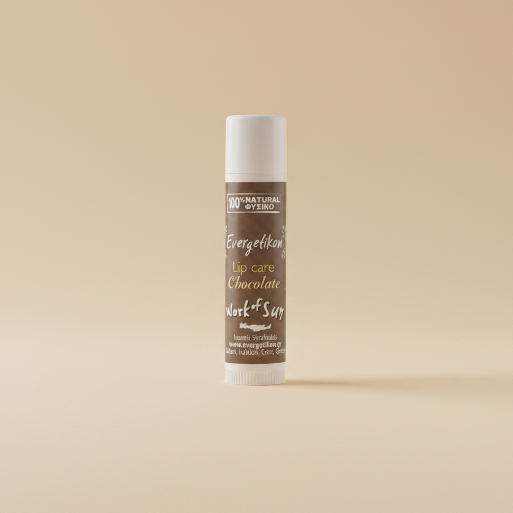 bijenwas lippenbalsem chocolade evergetikon