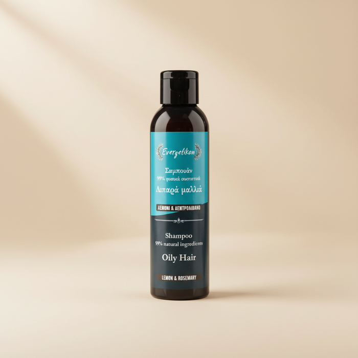 Natuurlijke shampoo voor vet haar - Evergetikon