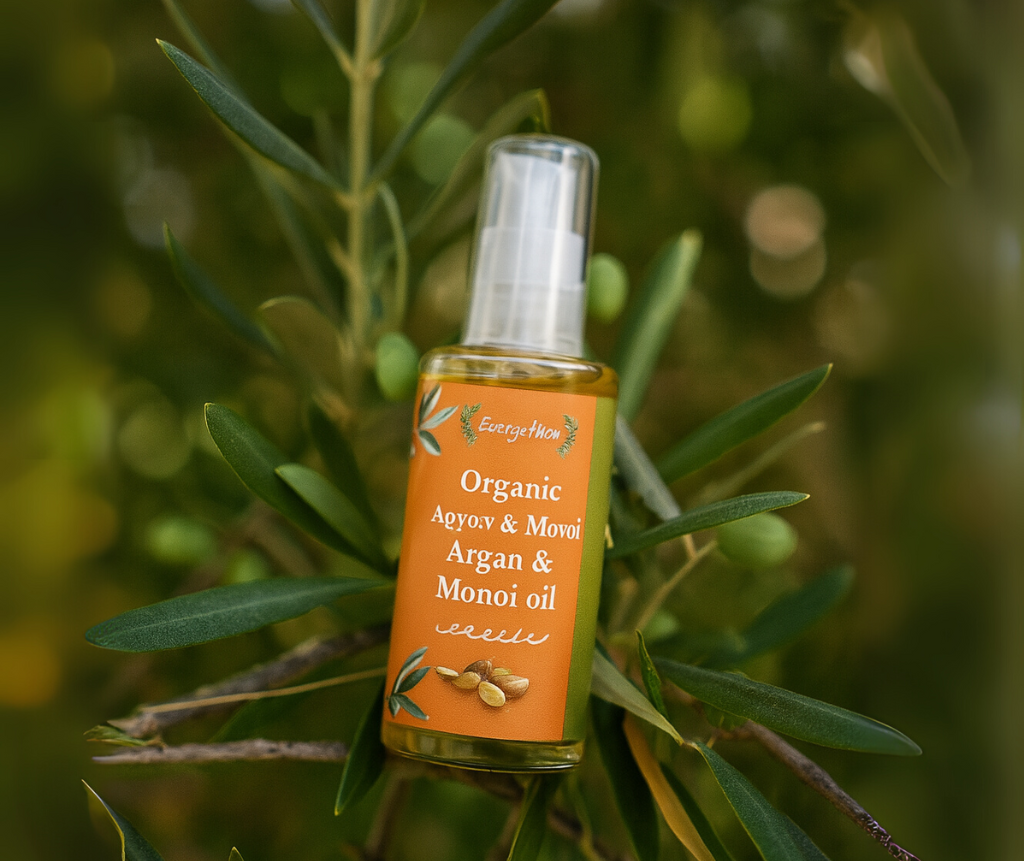 biologische argan monoi olie