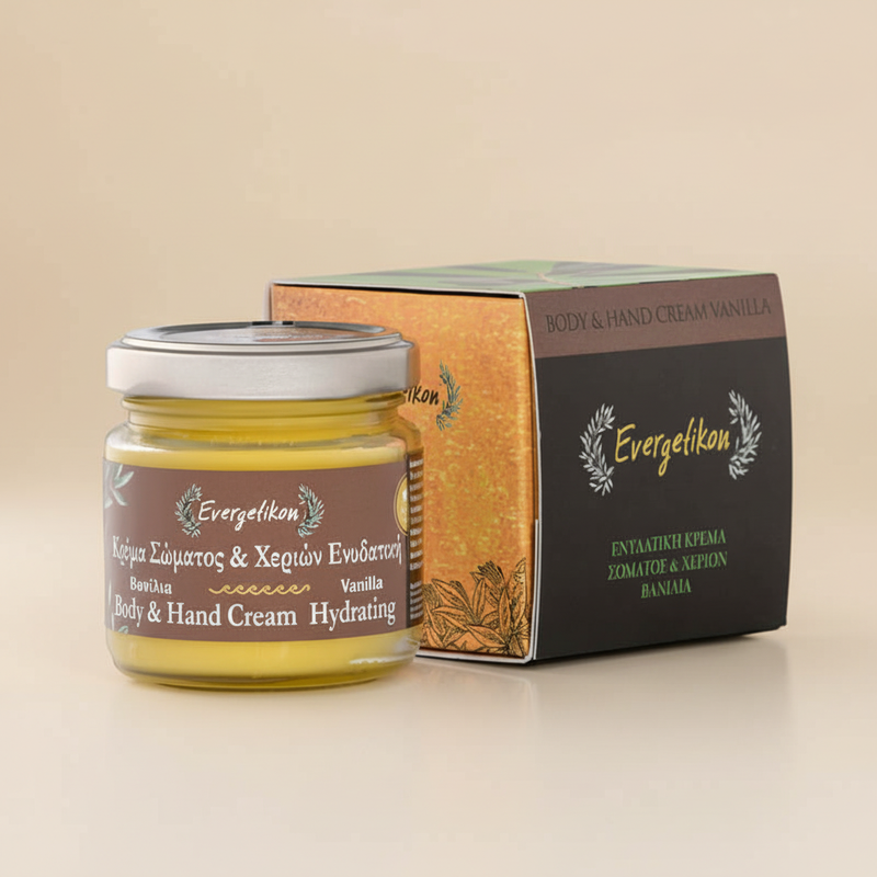 Body & Hand Cream Vanilla – luxe hoofdafbeelding