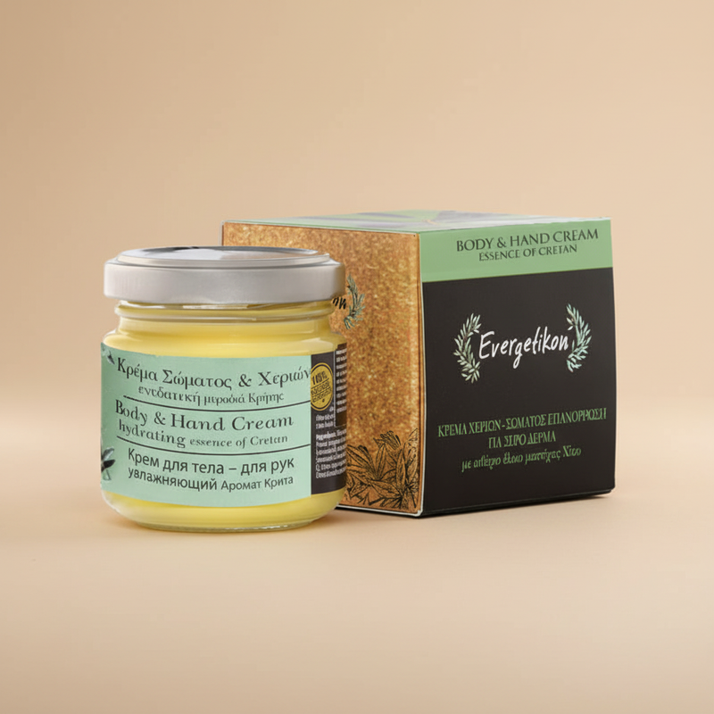 Evergetikon Body & Hand Cream – luxe hoofdafbeelding