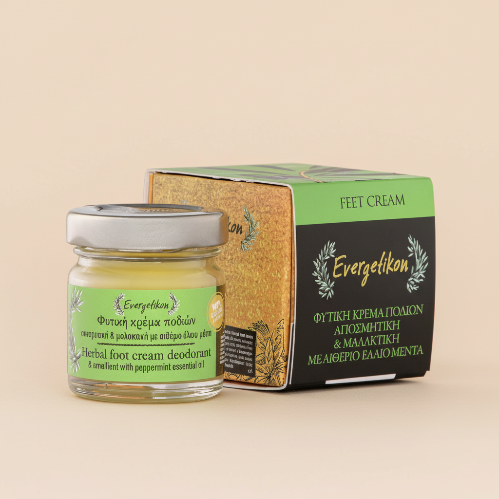 Evergetikon Foot Cream – Luxe Hoofdafbeelding