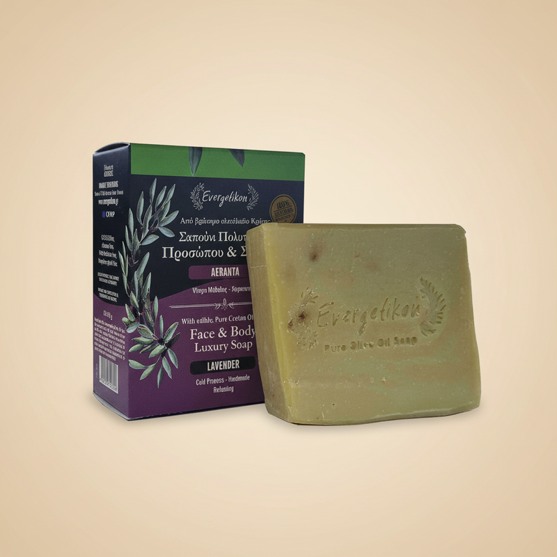 Evergetikon Lavender Soap – Luxe Hoofdafbeelding