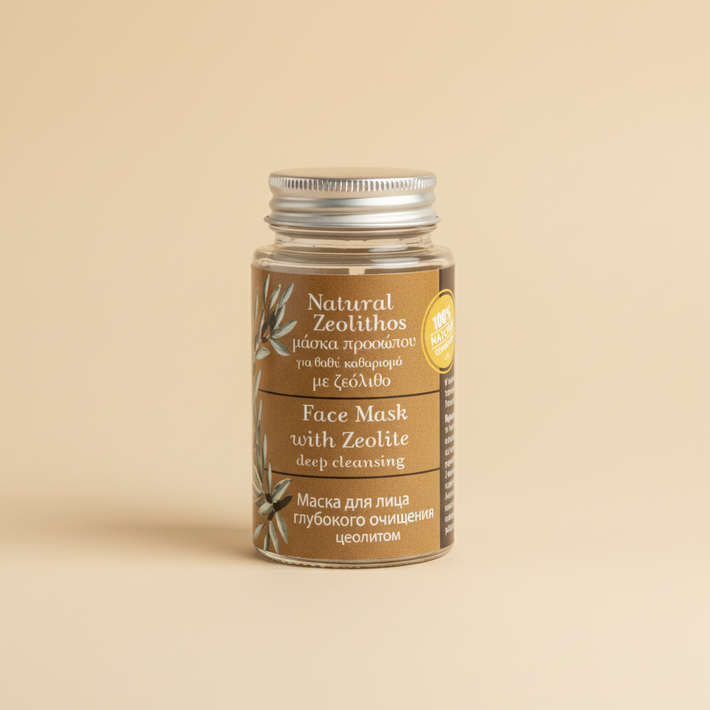 Face Mask with Zeolite – Luxe Hoofdafbeelding