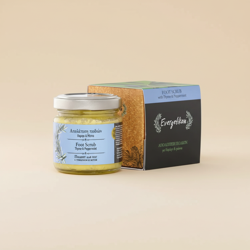 Foot Scrub met doos — Luxe Hoofdafbeelding