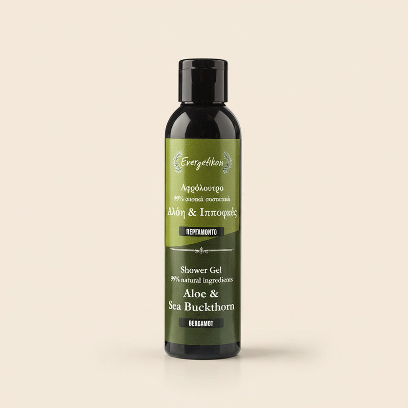 Natural Shower Gel - Bergamot - Evergetikon