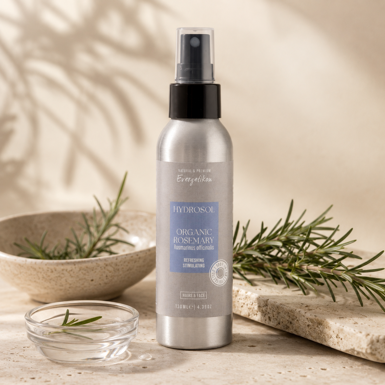 Rosemary Water - Hydrosol - Evergetikon