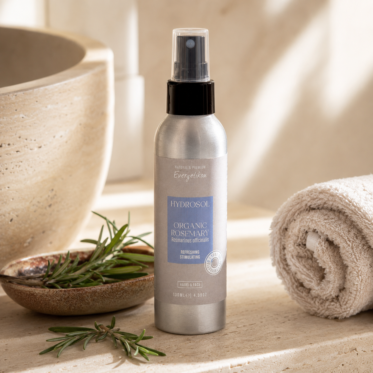 Rosemary Water - Hydrosol - Evergetikon