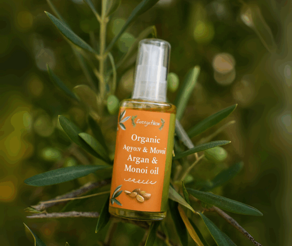 biologische argan monoi olie