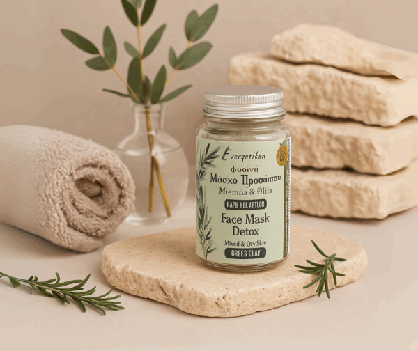 groene klei masker evergetikon