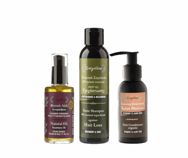 Haarverzorging set – Tegen Haaruitval – Rozemarijn