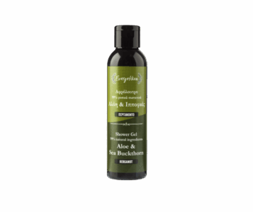 natuurlijke douchegel bergamot evergetikon
