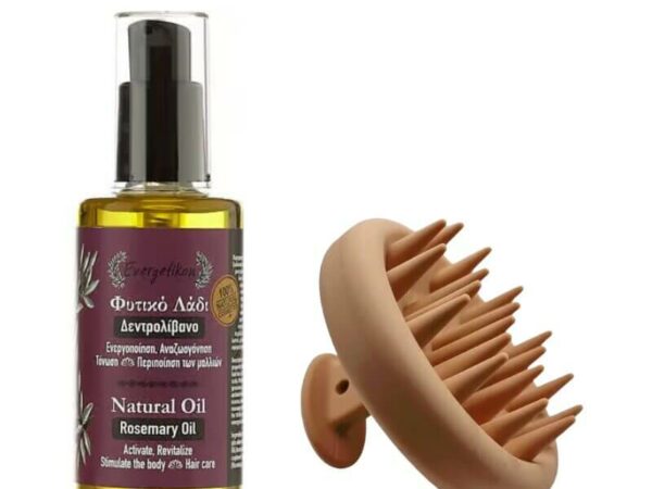 rozemarijn olie scalp brush