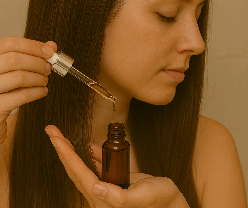 natuurlijke haarserum