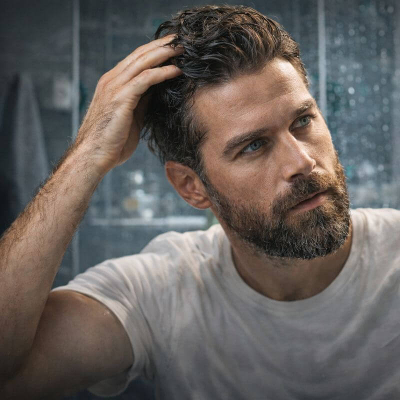 mannen haarverzorging